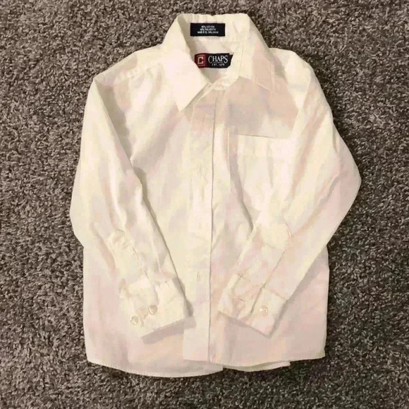 Boys Chaps White Button Down - Picture 1 of 1